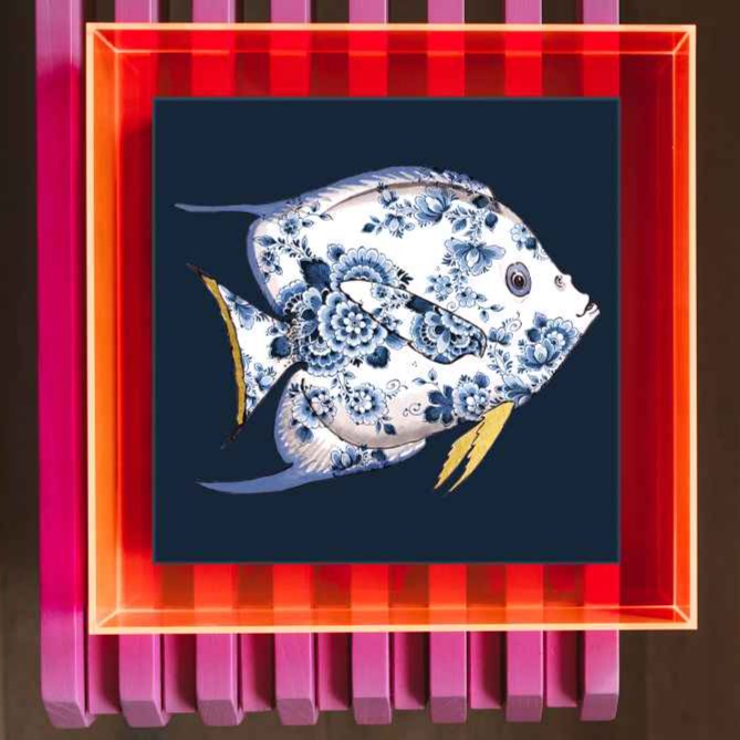 Funky Fish Tropical Blauw