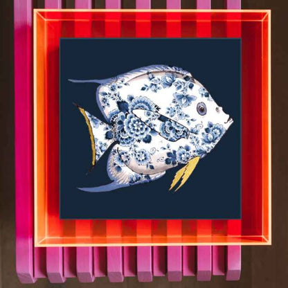 Funky Fish Tropical Blauw