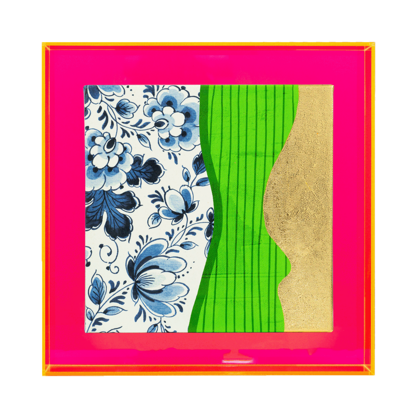 Modern delfts blauw 'groen'