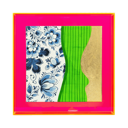 Modern delfts blauw 'groen'