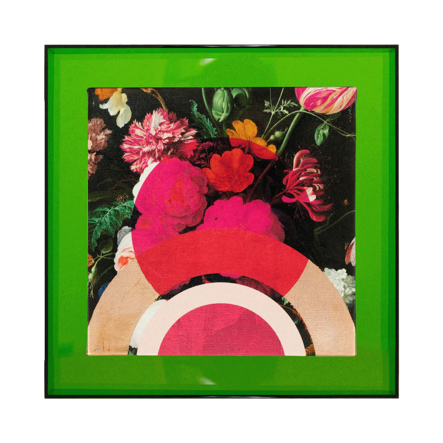 Stille bloemen roze 'bladgoud brons'